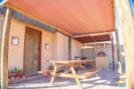 Percebu San Felipe beach bungalow rental - shaded area